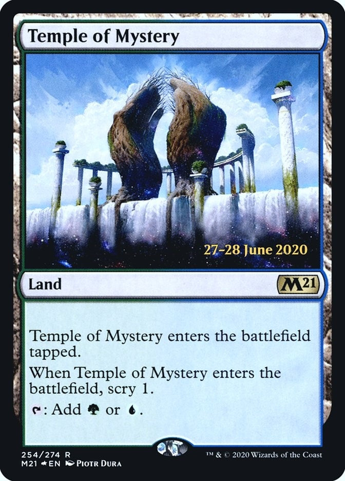 Temple of Mystery (M21) (254) (Prerelease Cards)
