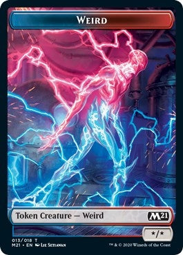 Image for Weird // Zombie Double-Sided Token (13 // 7) - Magic: The Gathering