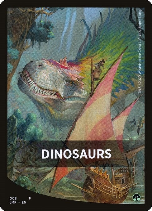 Dinosaurs Theme Card (8) (Jumpstart)