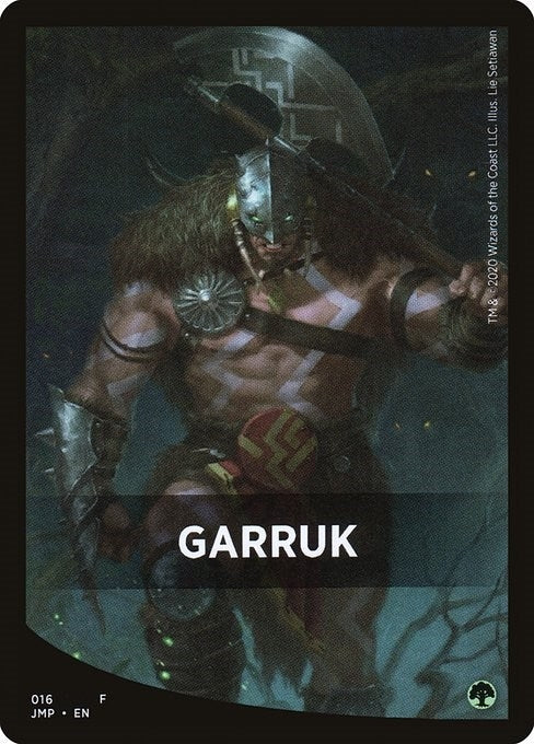Garruk Theme Card (16) (Jumpstart)
