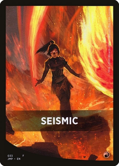Seismic Theme Card (33) (Jumpstart)