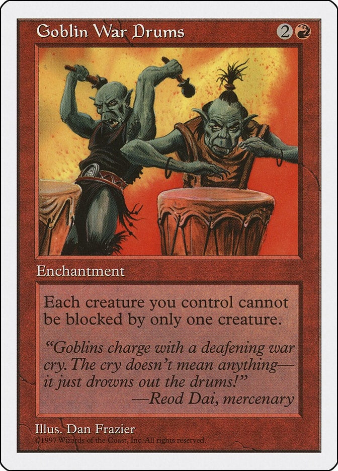 Goblin War Drums (Fifth Edition)