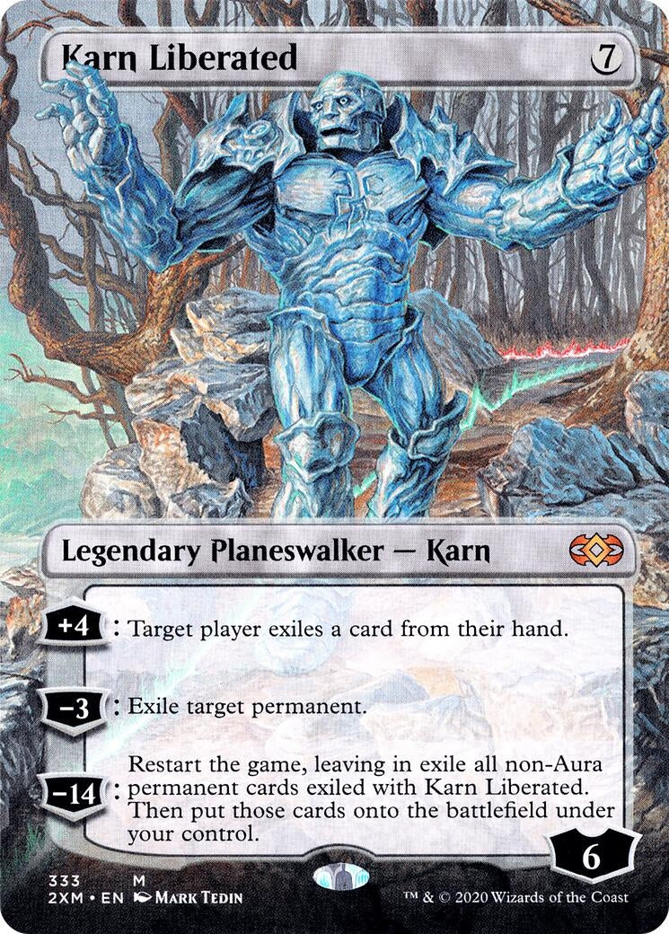 Karn Liberated (Borderless) (333) (Double Masters)