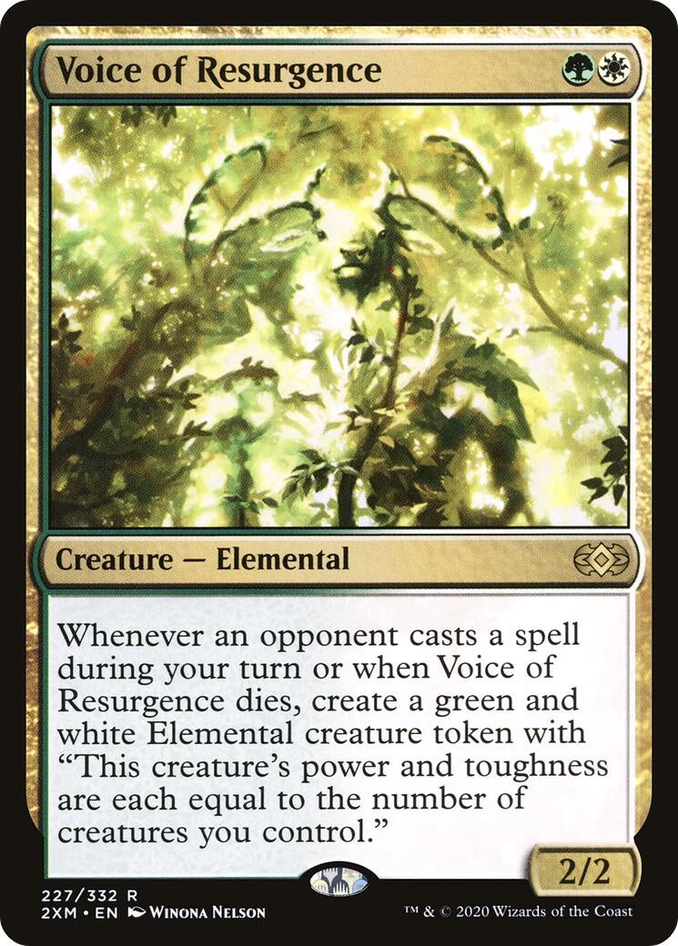 Voice of Resurgence (227) (Double Masters)