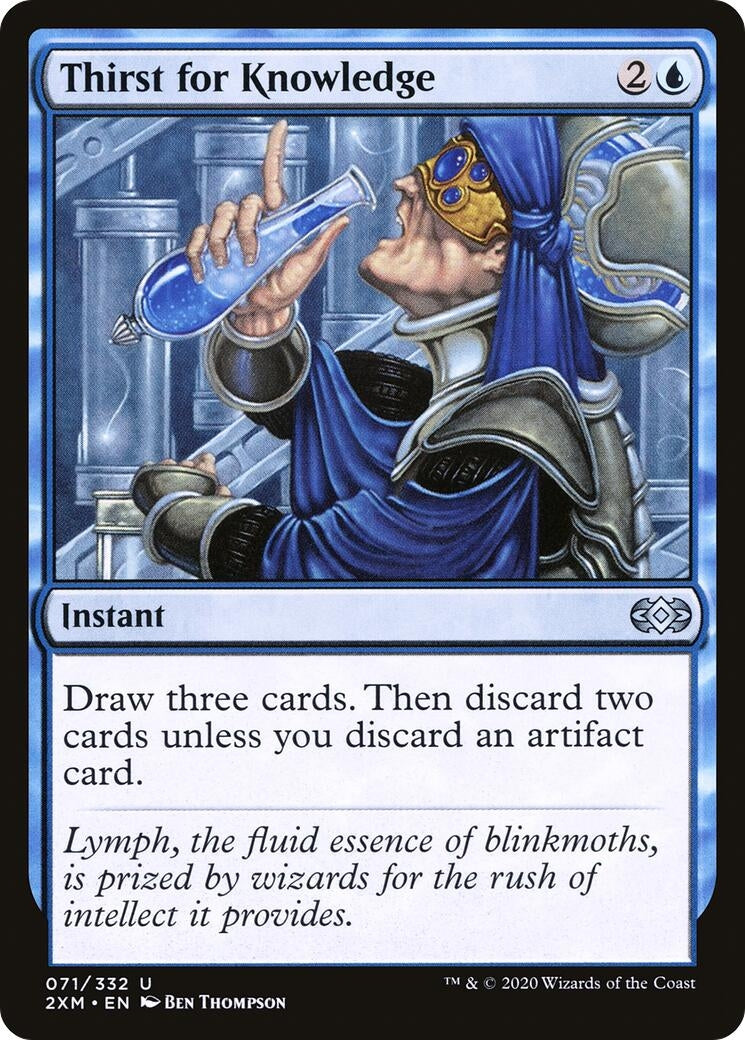 Thirst for Knowledge (71) (Double Masters)