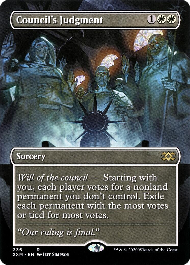 Council's Judgment (Borderless) (336) (Double Masters)