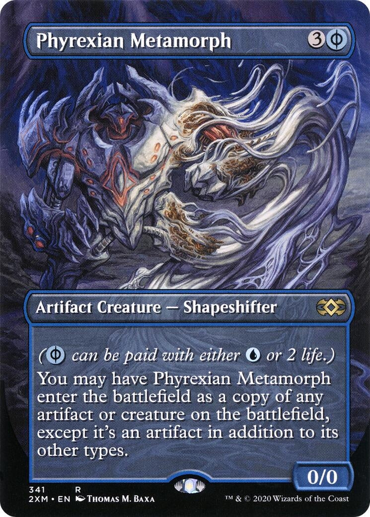 Phyrexian Metamorph (Borderless) (341) (Double Masters)
