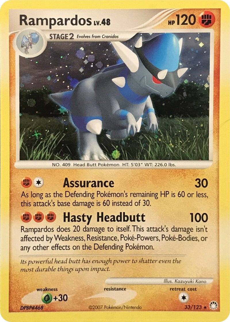 Image for Rampardos - 33/123 (Cosmos Holo) (033/123) (Deck Exclusives) - Pokemon