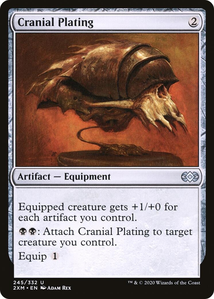 Cranial Plating (245) (Double Masters)