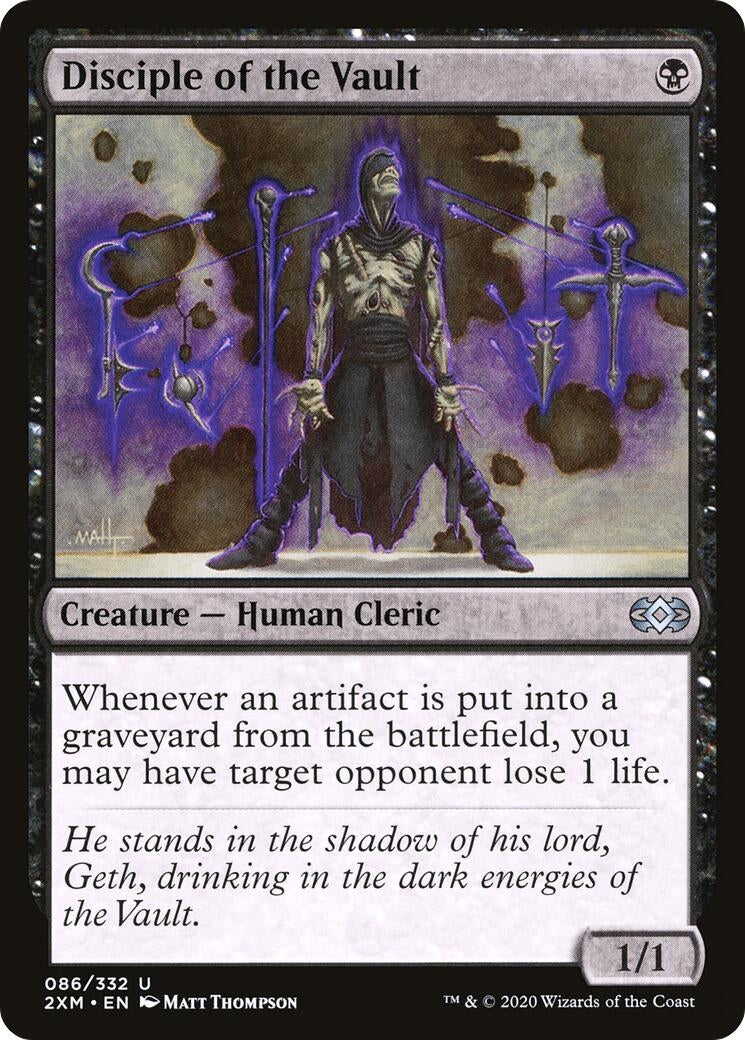Disciple of the Vault (86) (Double Masters)