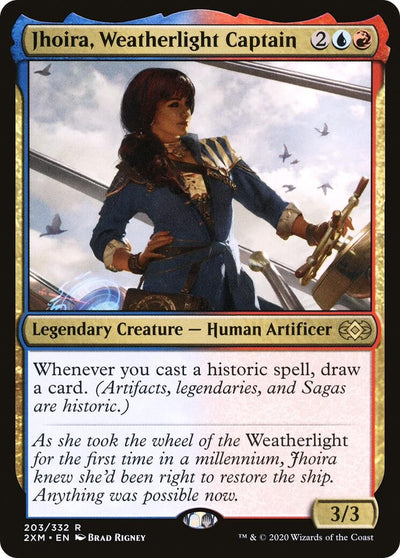 Jhoira, Weatherlight Captain (203) (Double Masters)