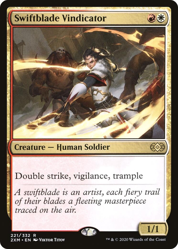 Swiftblade Vindicator (221) (Double Masters)