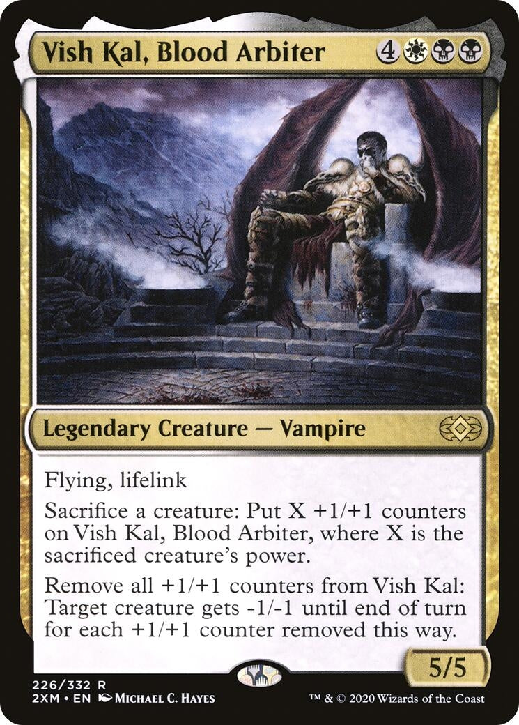 Vish Kal, Blood Arbiter (226) (Double Masters)