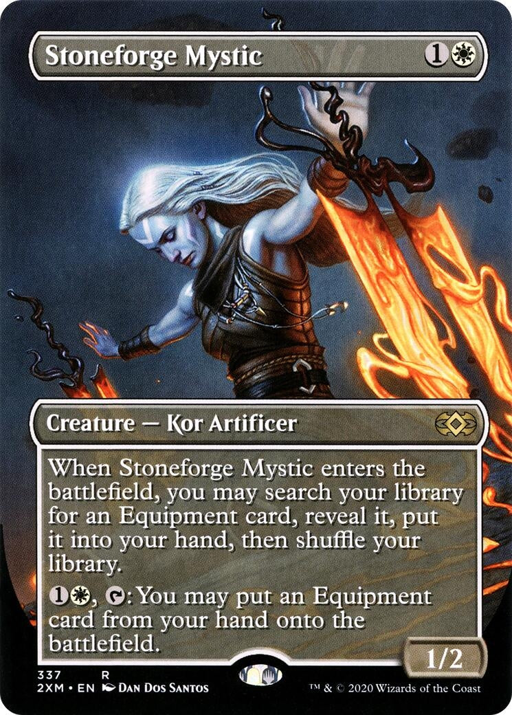 Stoneforge Mystic (Borderless) (337) (Double Masters)