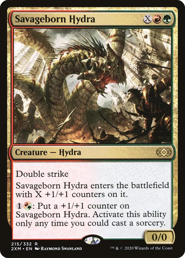 Savageborn Hydra (215) (Double Masters)