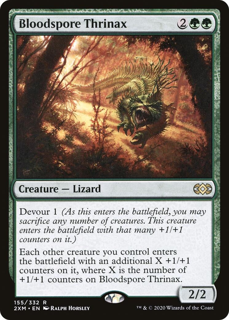Bloodspore Thrinax (155) (Double Masters)