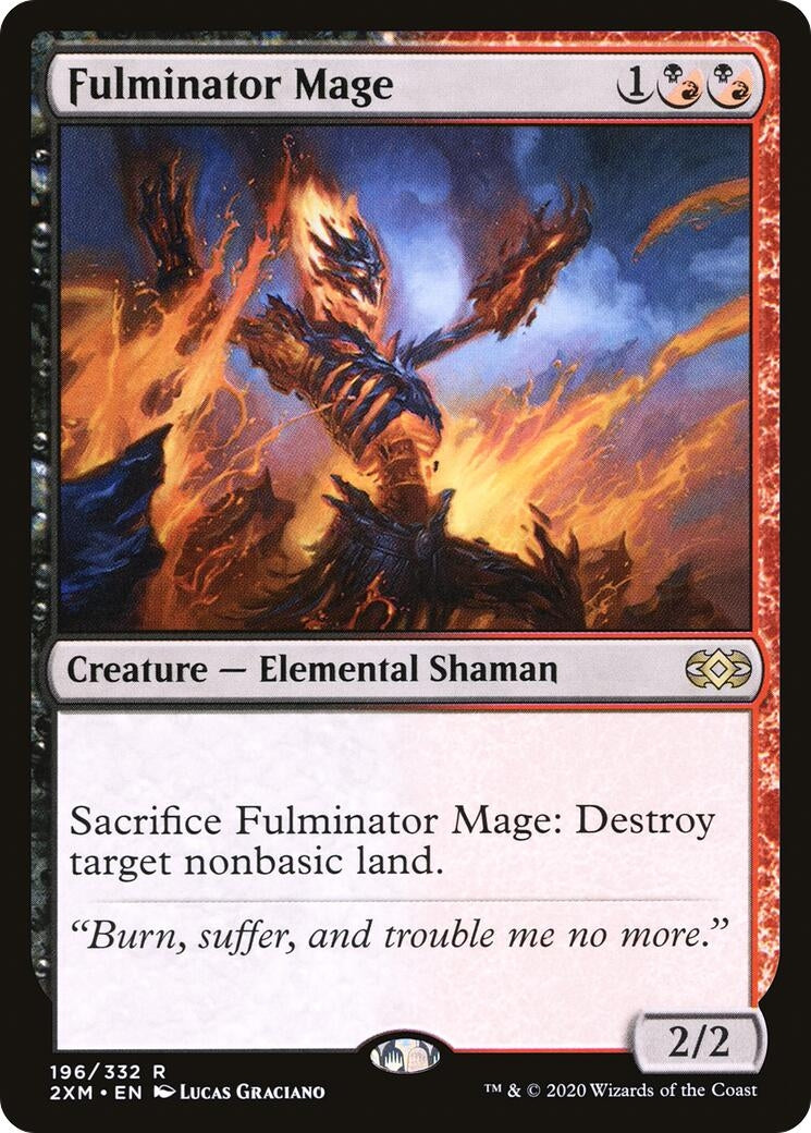 Fulminator Mage (196) (Double Masters)