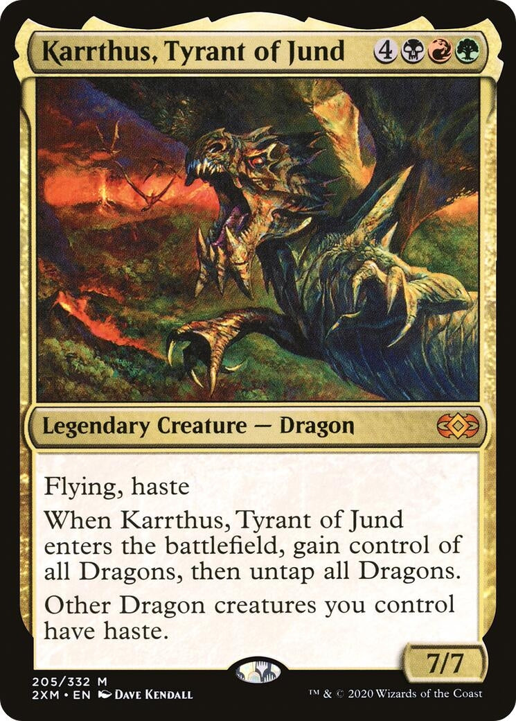 Karrthus, Tyrant of Jund (205) (Double Masters)