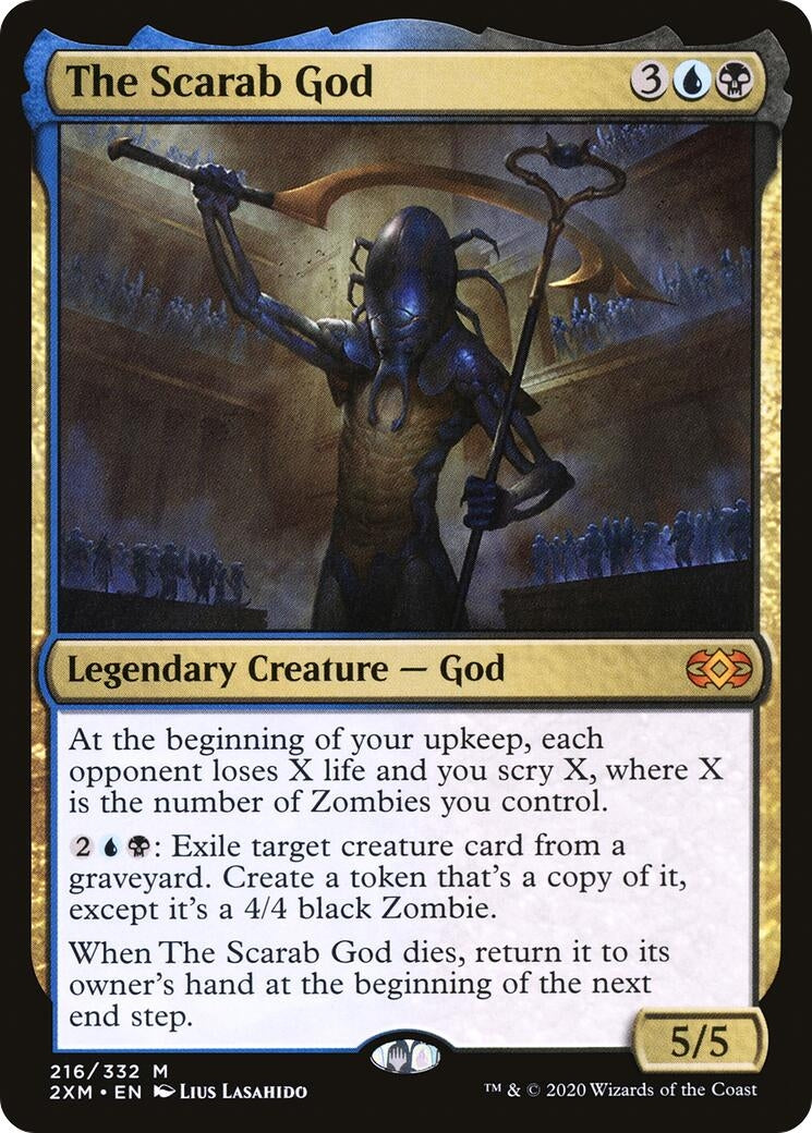 The Scarab God (216) (Double Masters)
