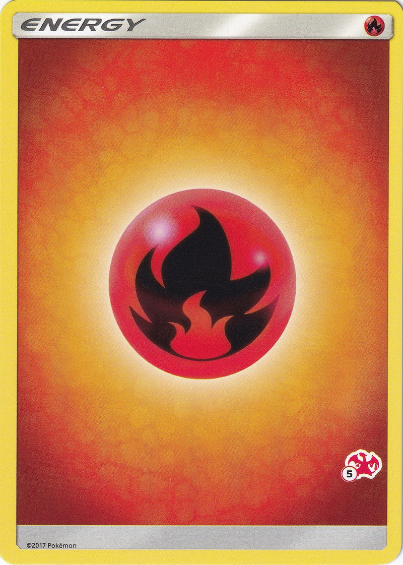 Image for Fire Energy (#5 Charizard Stamped) (Battle Academy) - Pokemon