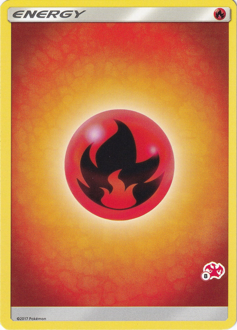 Image for Fire Energy (#8 Charizard Stamped) (Battle Academy) - Pokemon