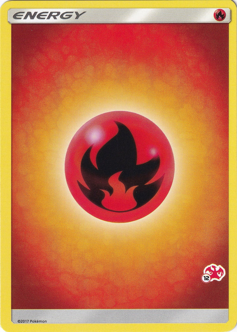 Image for Fire Energy (#12 Charizard Stamped) (Battle Academy) - Pokemon
