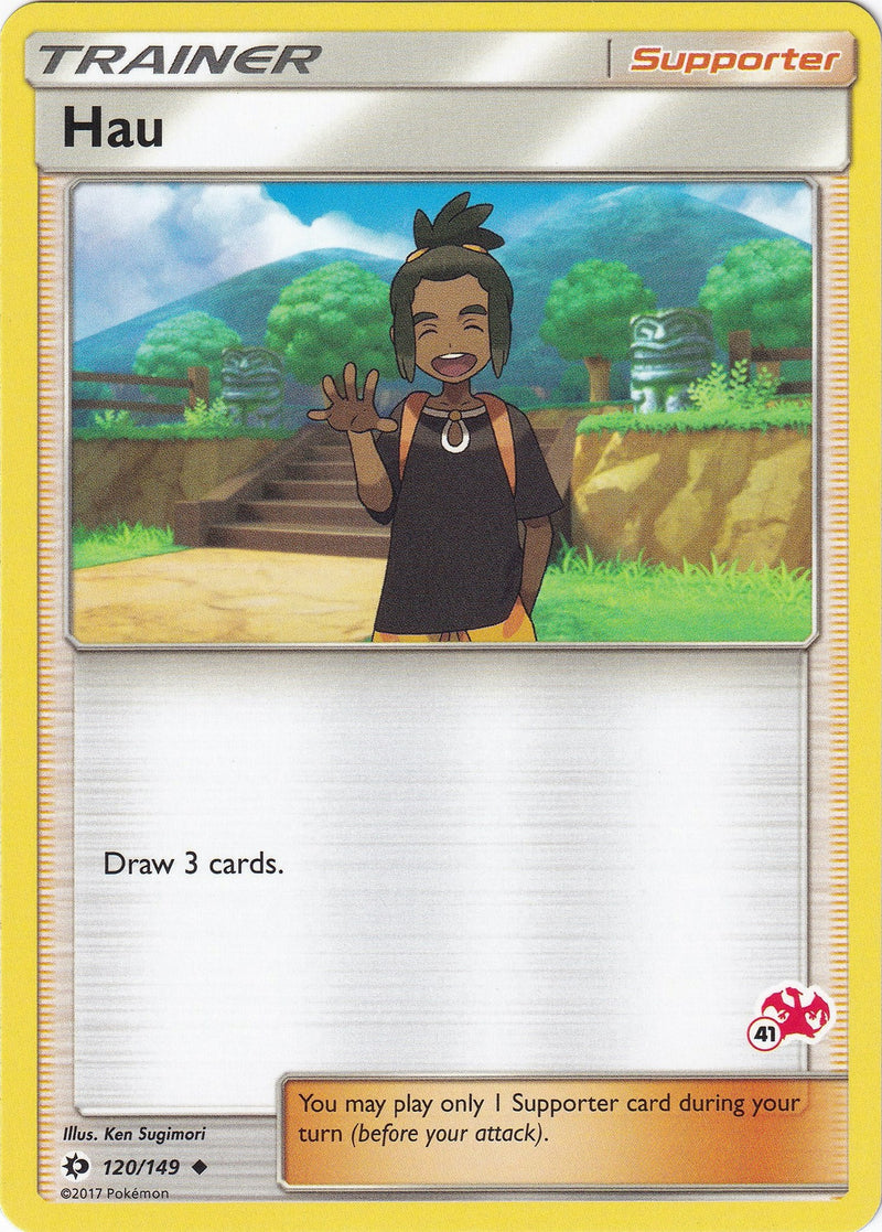 Image for Hau - 120/149 (#41 Charizard Stamped) (120/149) (Battle Academy) - Pokemon