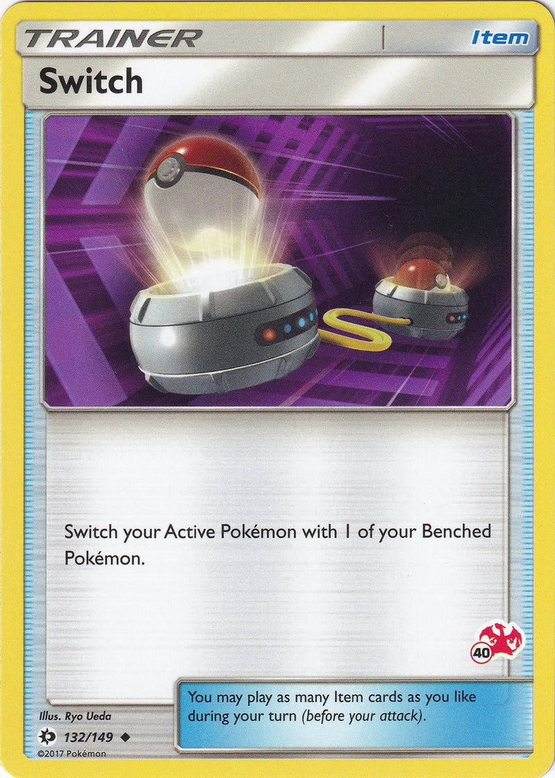 Image for Switch - 132/149 (#40 Charizard Stamped) (132/149) (Battle Academy) - Pokemon