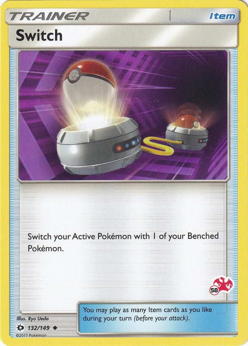 Image for Switch - 132/149 (#58 Charizard Stamped) (132/149) (Battle Academy) - Pokemon
