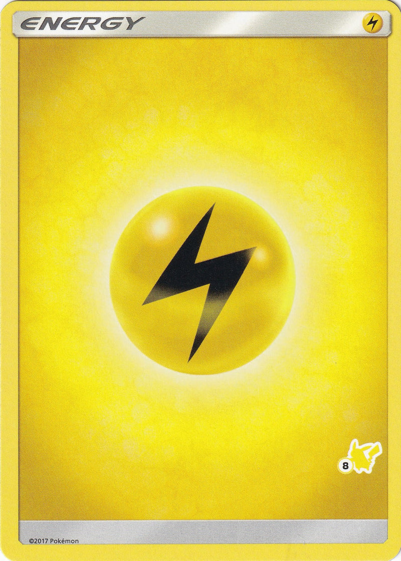 Image for Lightning Energy (#8 Pikachu Stamped) (Battle Academy) - Pokemon