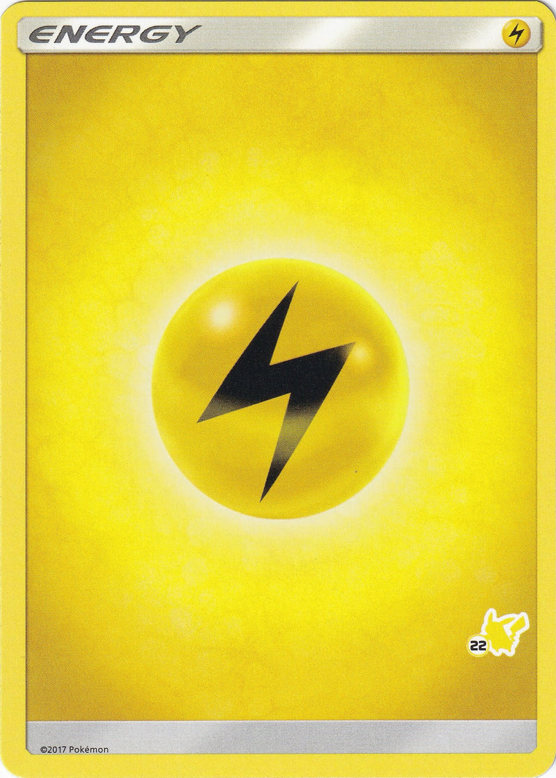 Image for Lightning Energy (#22 Pikachu Stamped) (Battle Academy) - Pokemon