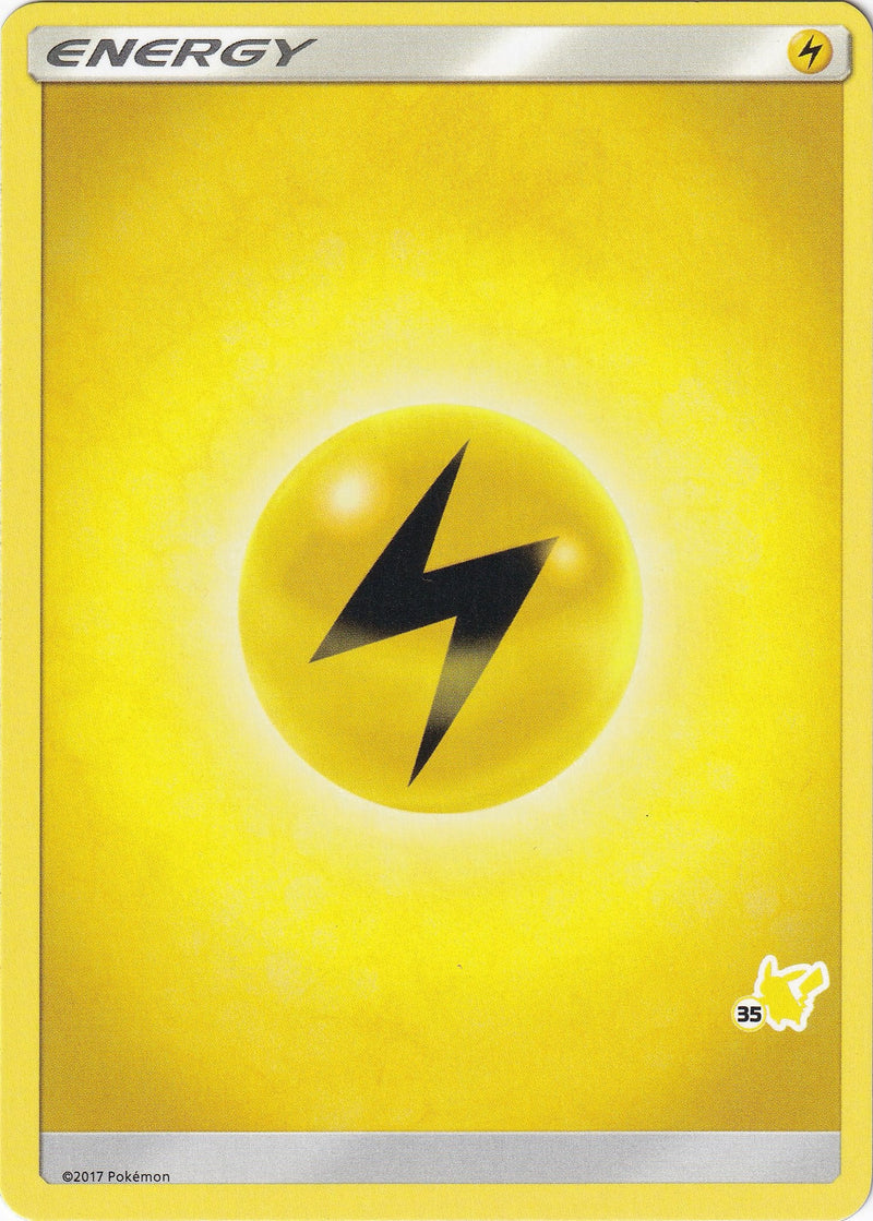 Image for Lightning Energy (#35 Pikachu Stamped) (Battle Academy) - Pokemon