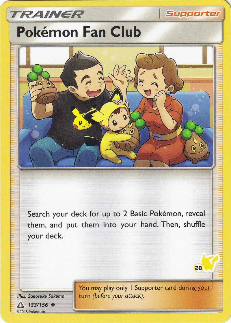 Image for Pokemon Fan Club - 133/156 (#28 Pikachu Stamped) (133/156) (Battle Academy) - Pokemon