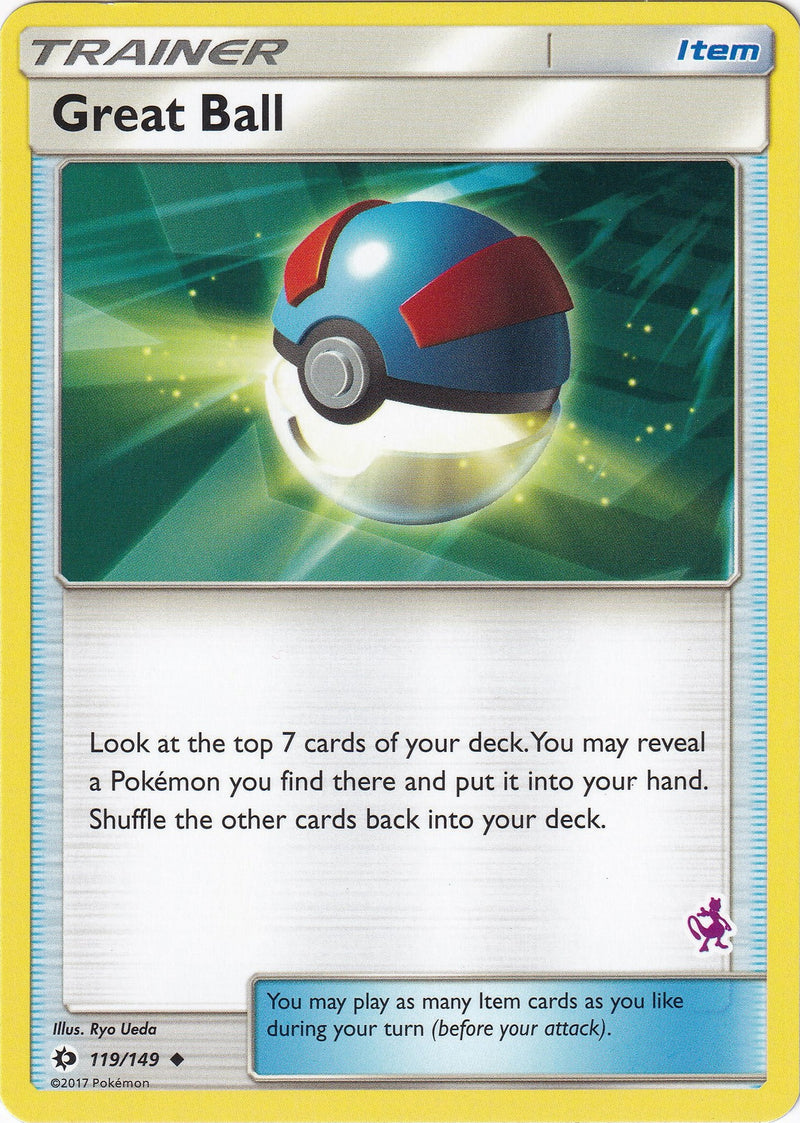 Image for Great Ball - 119/149 (Mewtwo Stamped) (119/149) (Battle Academy) - Pokemon