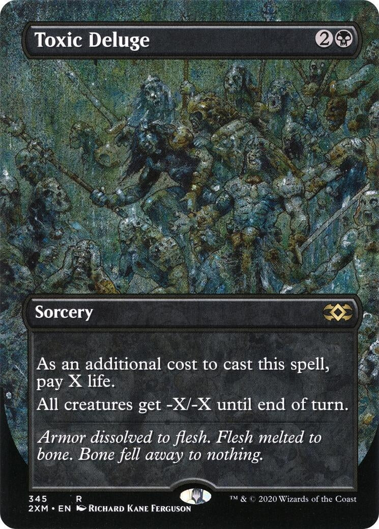 Toxic Deluge (Borderless) (345) (Double Masters)