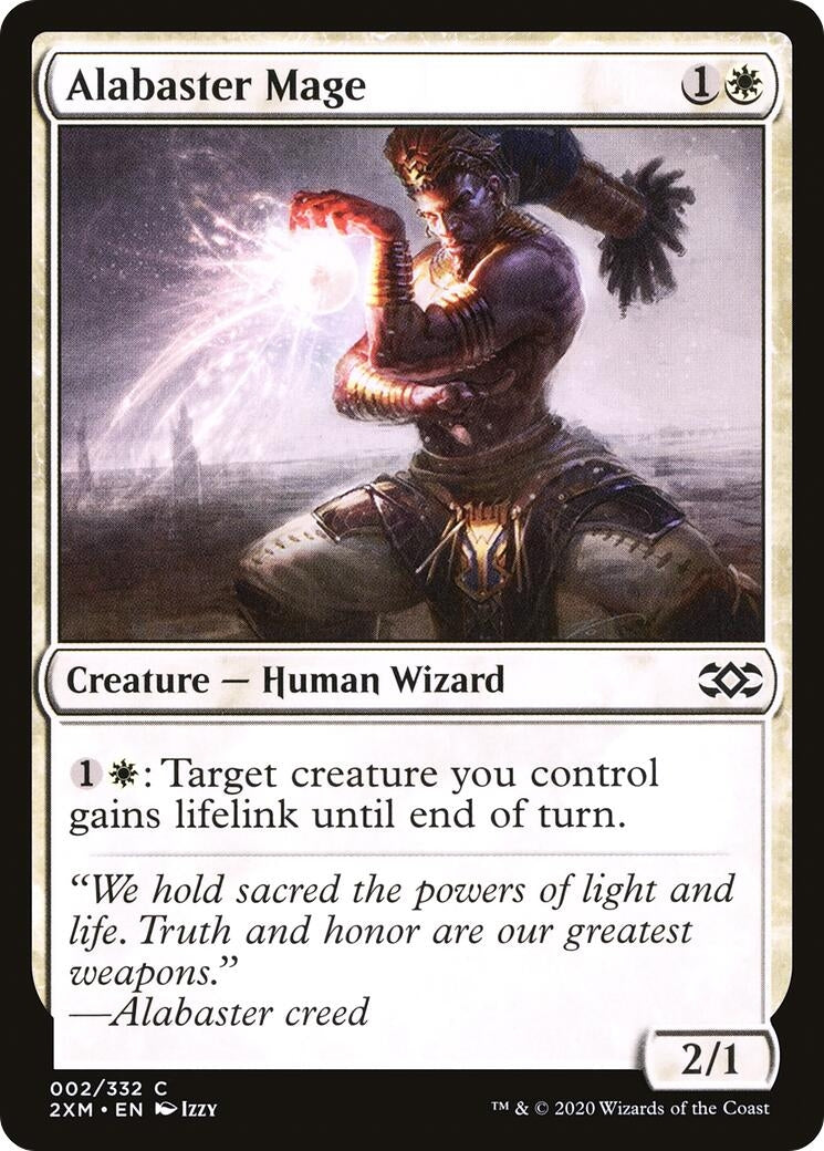 Alabaster Mage (2) (Double Masters)