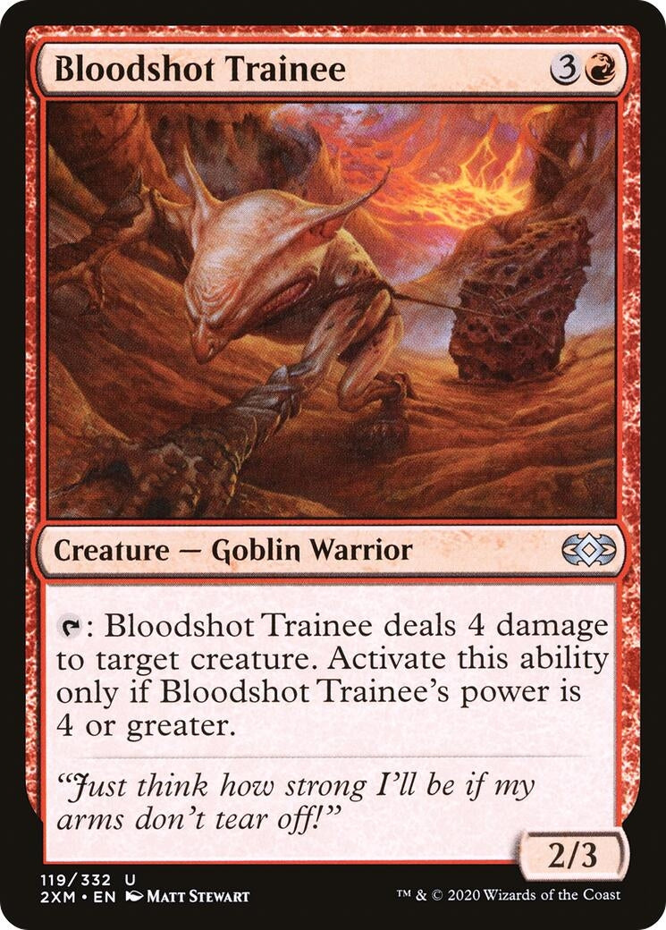 Bloodshot Trainee (119) (Double Masters)