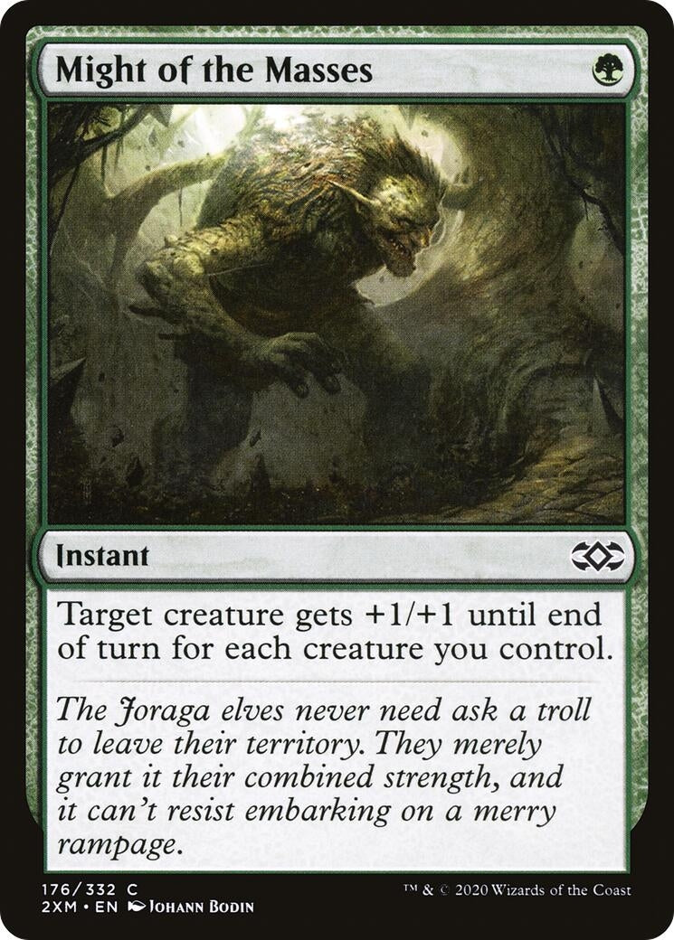 Might of the Masses (176) (Double Masters)