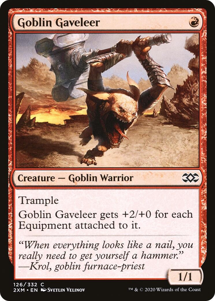 Goblin Gaveleer (126) (Double Masters)
