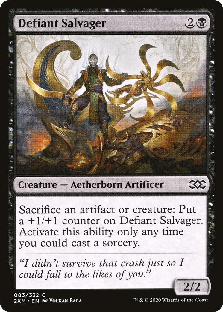 Defiant Salvager (83) (Double Masters)