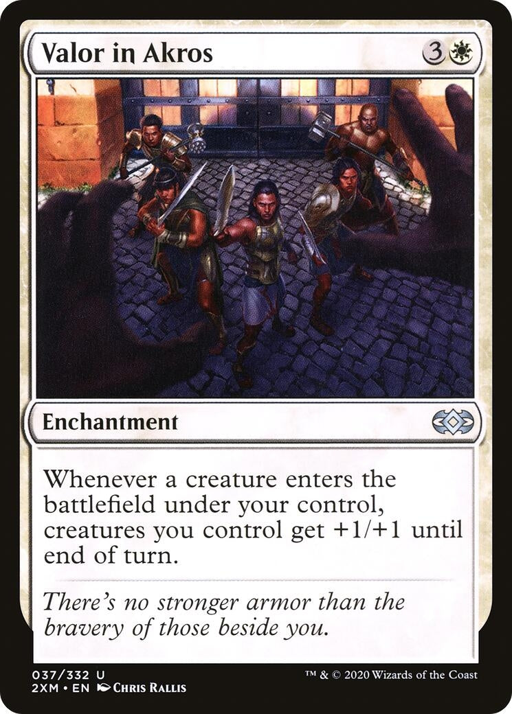 Valor in Akros (37) (Double Masters)
