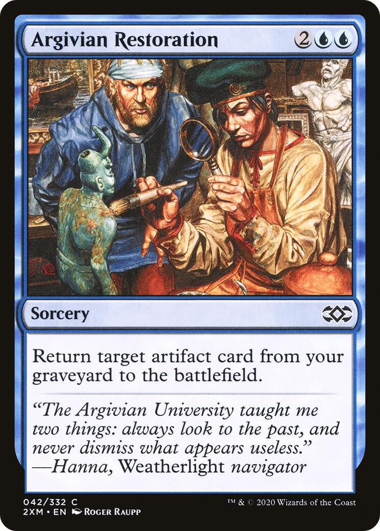 Argivian Restoration (42) (Double Masters)