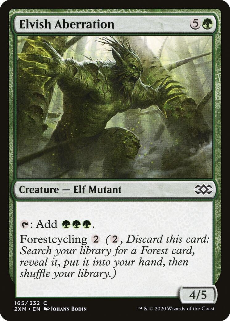 Elvish Aberration (165) (Double Masters)