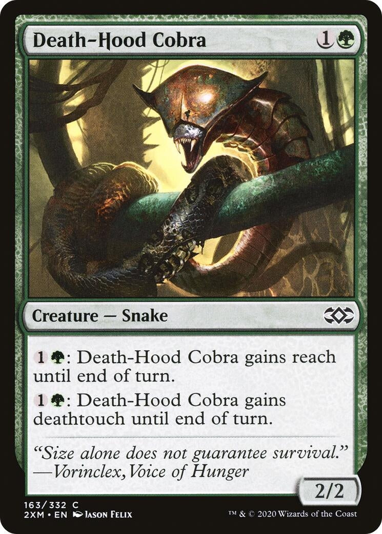 Death-Hood Cobra (163) (Double Masters)