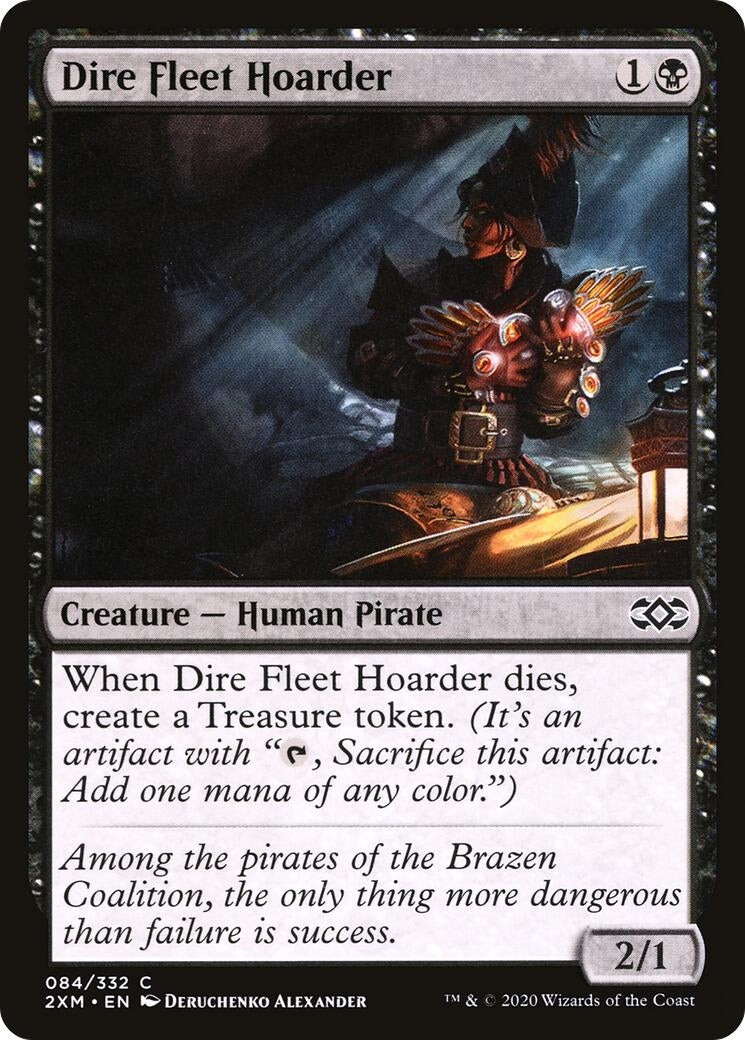 Dire Fleet Hoarder (84) (Double Masters)