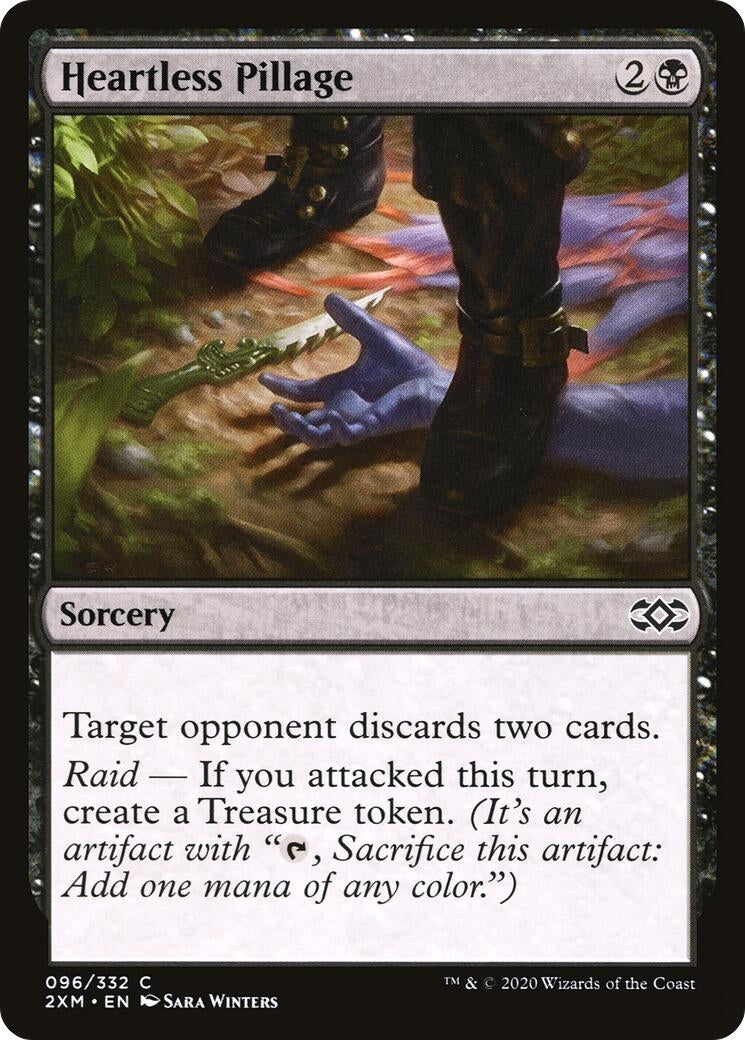 Heartless Pillage (96) (Double Masters)