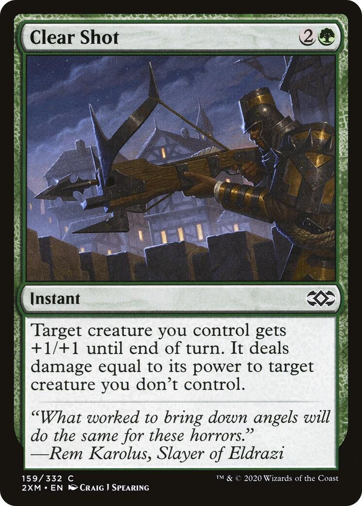 Clear Shot (159) (Double Masters)