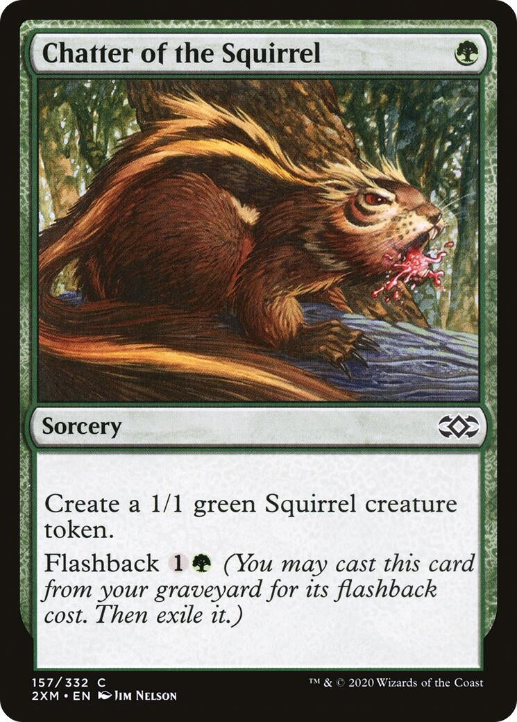 Chatter of the Squirrel (157) (Double Masters)