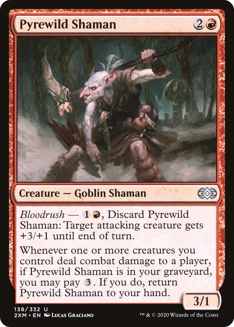 Pyrewild Shaman (138) (Double Masters)