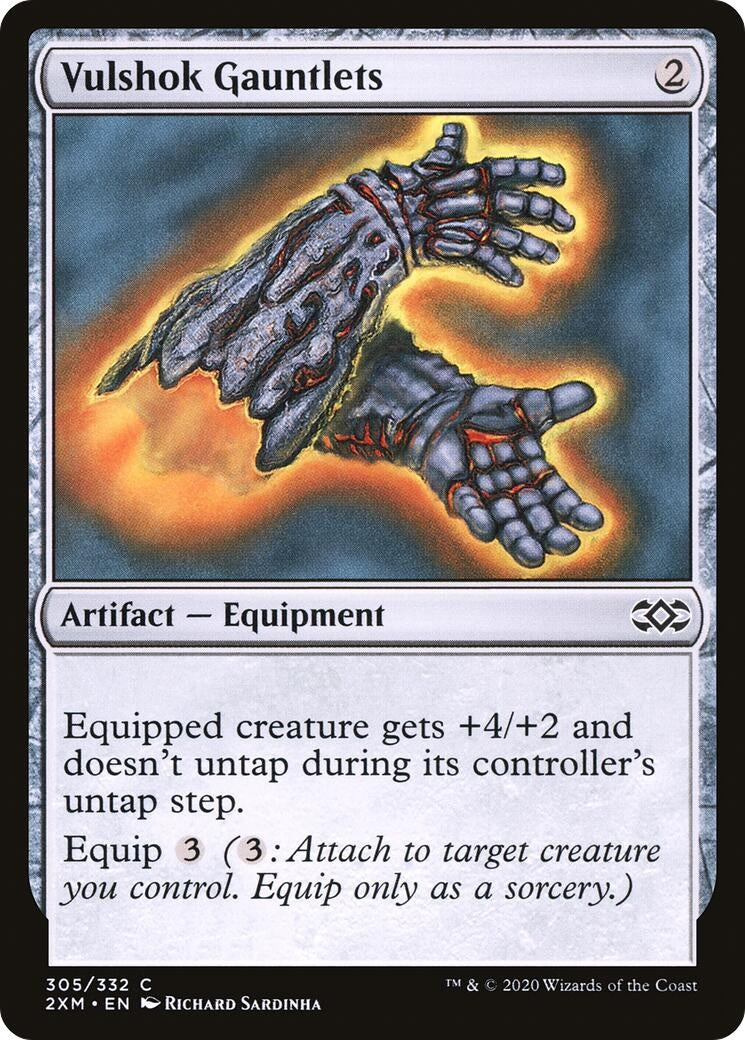 Vulshok Gauntlets (305) (Double Masters)
